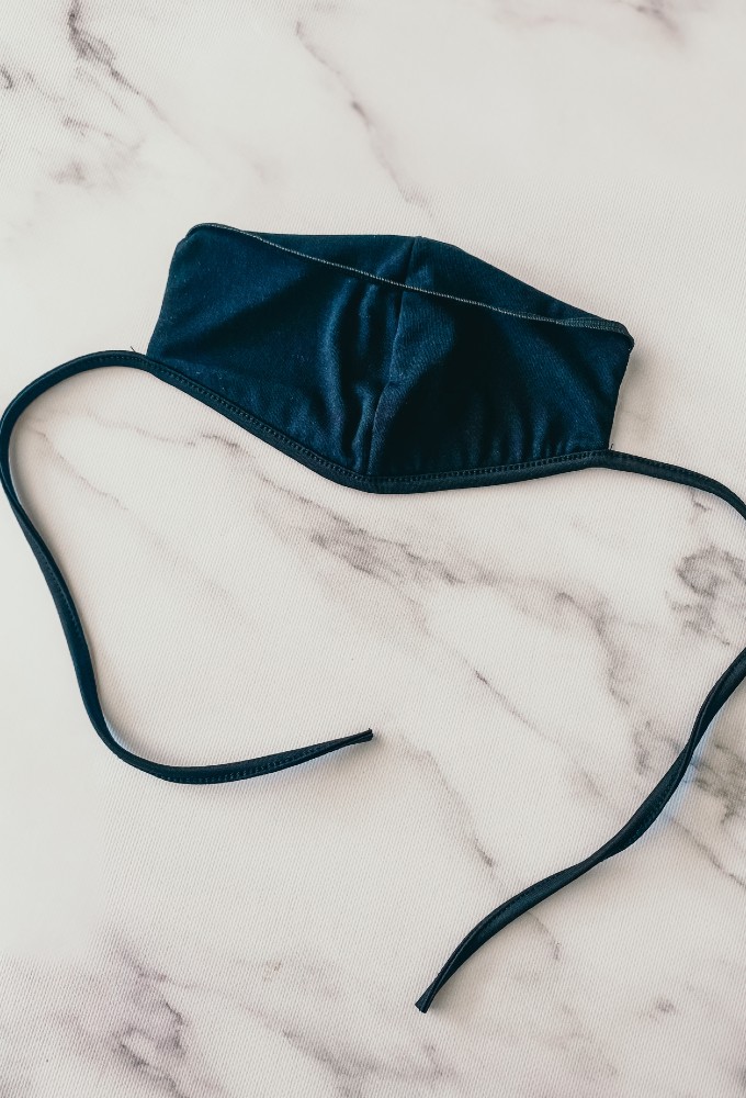 Double Layer Face Masks - Elastic and Tie Fit One